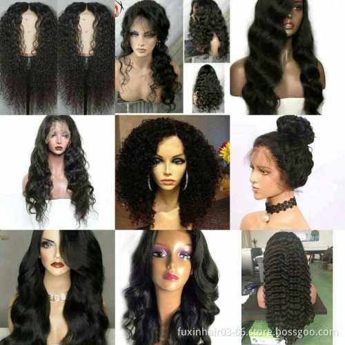 360 lace wig human hair lace front wig brazilian hair in mozambique
